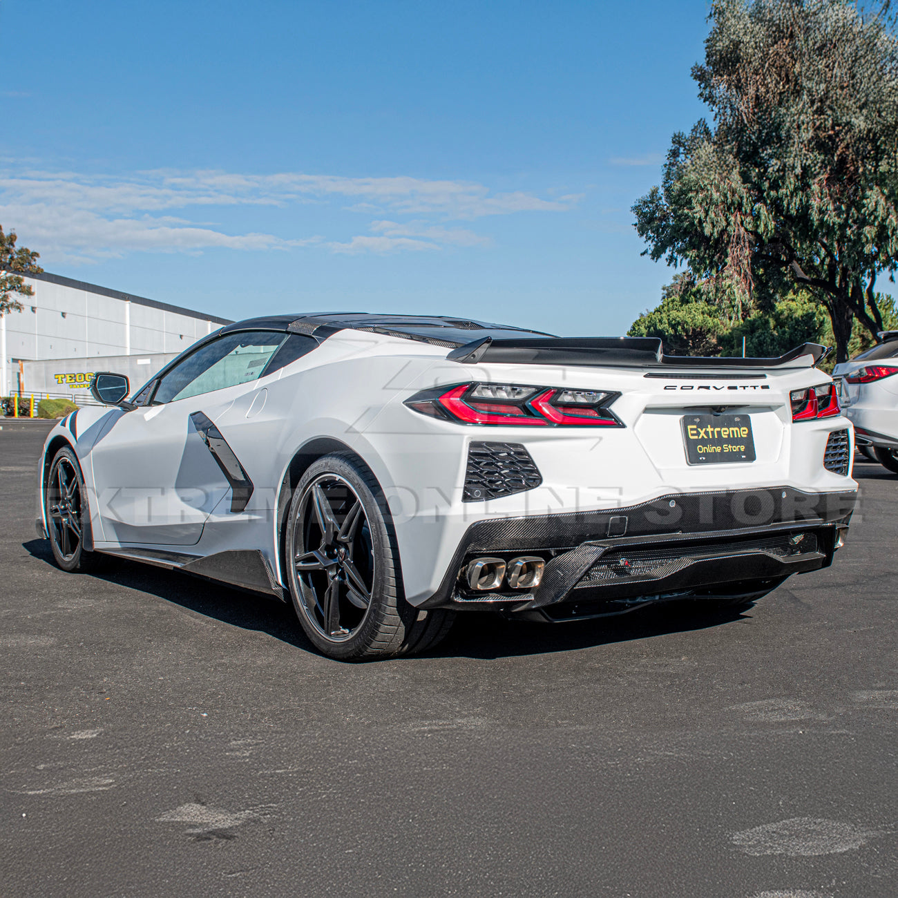 Chevrolet Corvette C8 Rear Ducktail Spoiler