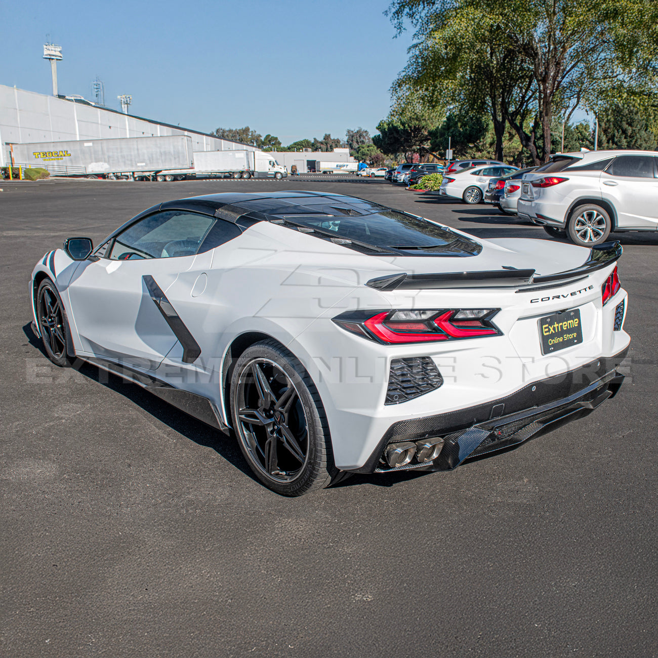 Chevrolet Corvette C8 Rear Ducktail Spoiler