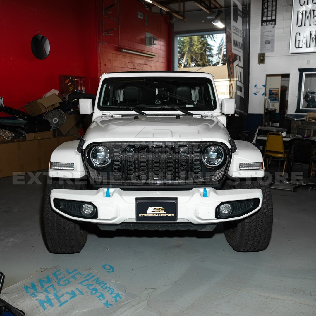 2024-Up Jeep Wrangler Gladiator Front Bumper Grille Replacement