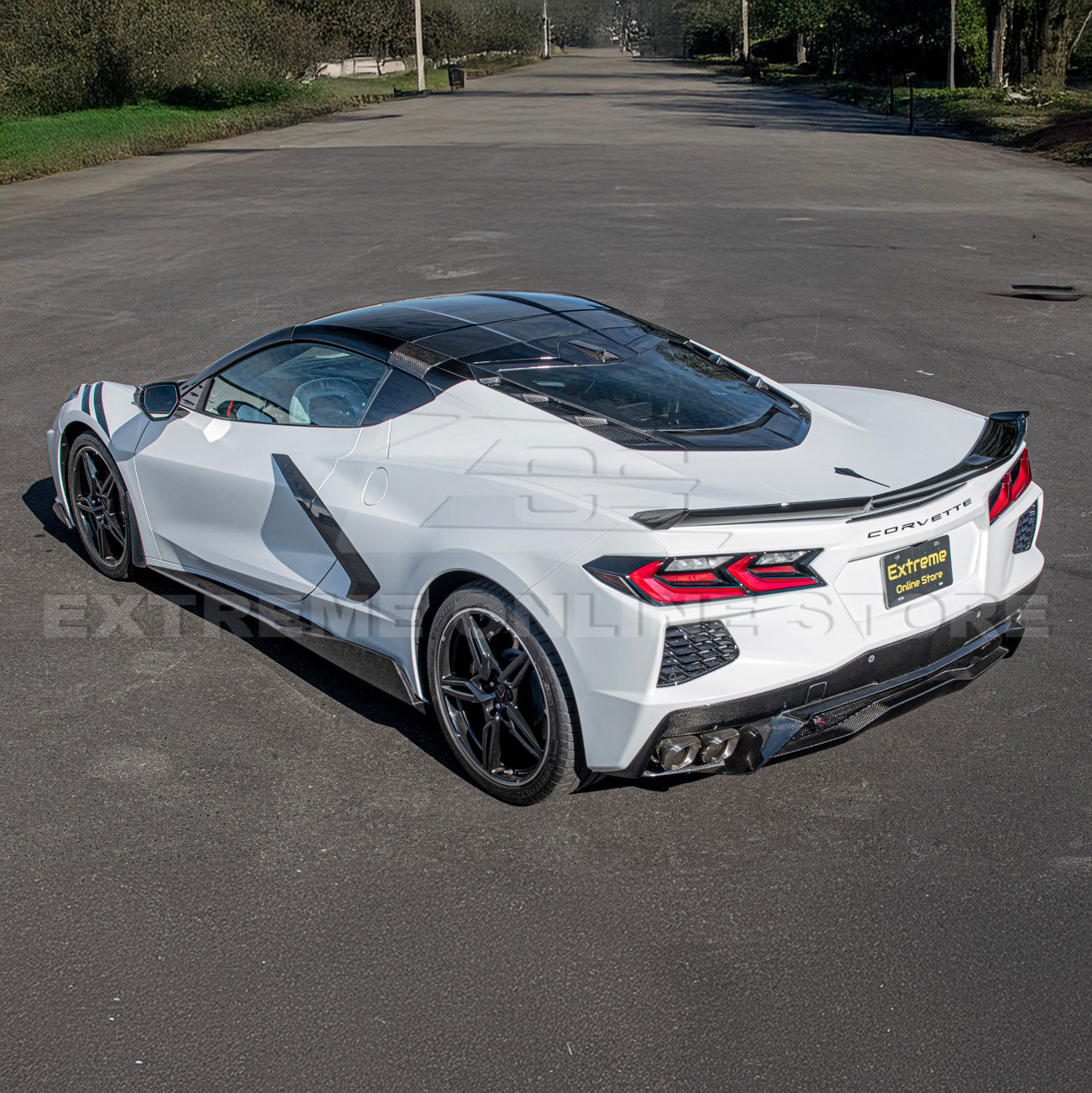Chevrolet Corvette C8 Rear Ducktail Spoiler