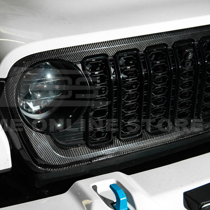 2024-Up Jeep Wrangler Gladiator Front Bumper Grille Replacement