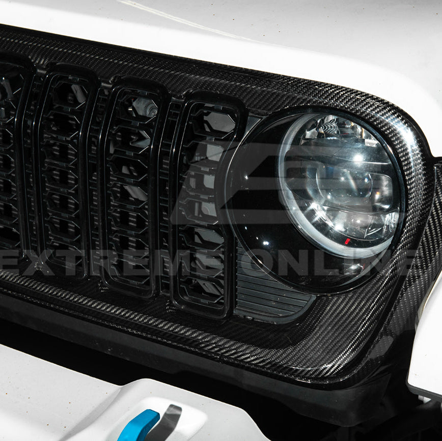 2024-Up Jeep Wrangler Gladiator Front Bumper Grille Replacement