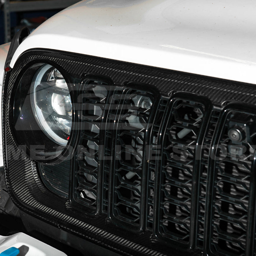 2024-Up Jeep Wrangler Gladiator Front Bumper Grille Replacement