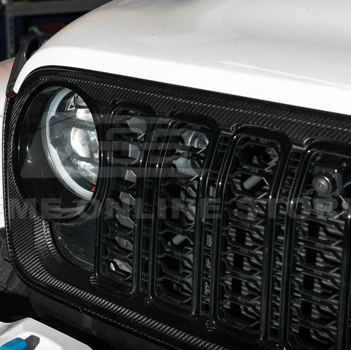 2024-Up Jeep Wrangler Gladiator Front Bumper Grille Replacement