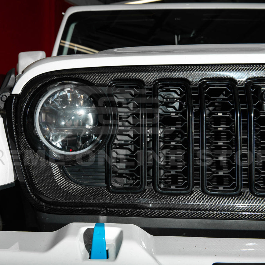 2024-Up Jeep Wrangler Gladiator Front Bumper Grille Replacement