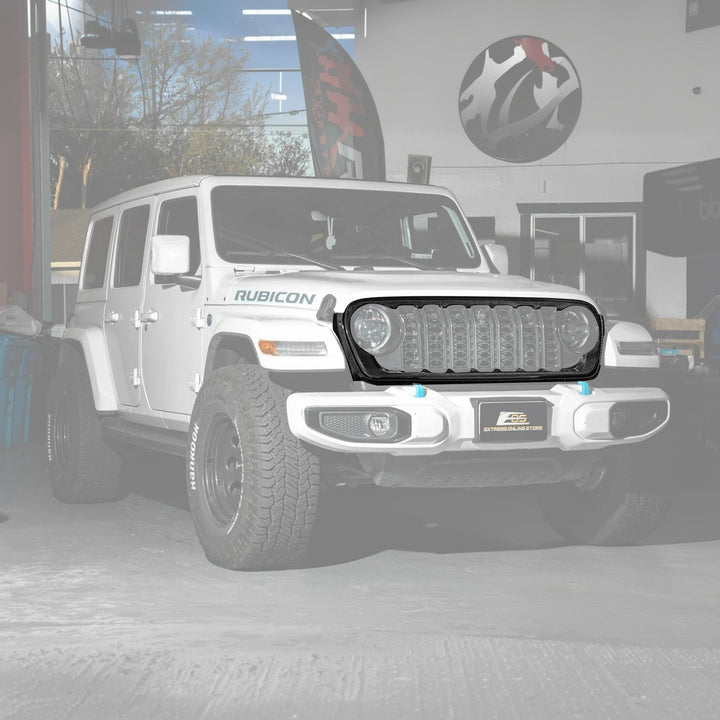 2024-Up Jeep Wrangler Gladiator Front Bumper Grille Replacement