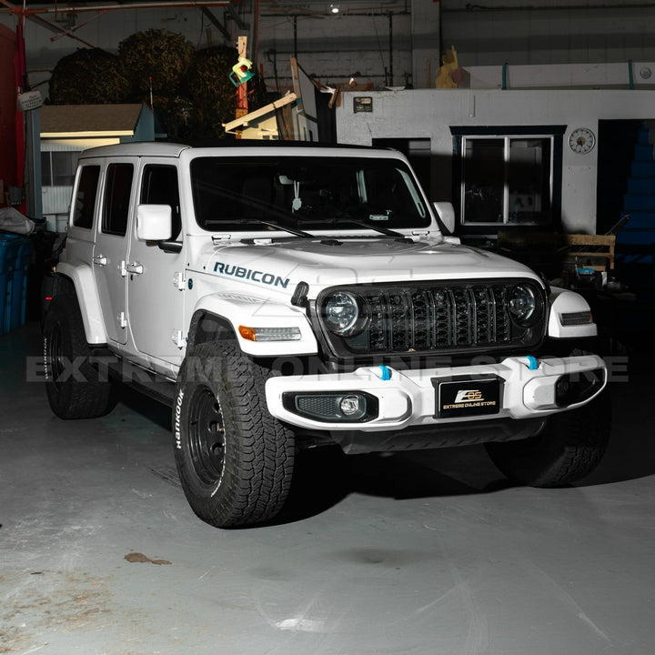 2024-Up Jeep Wrangler Gladiator Front Bumper Grille Replacement