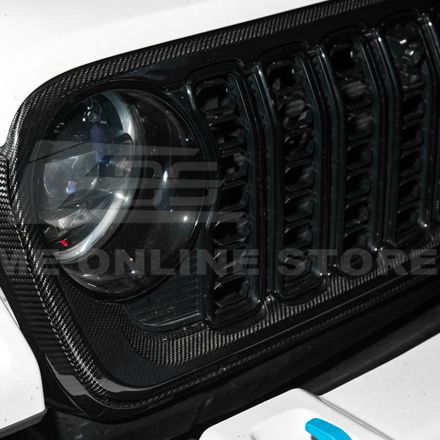 2024-Up Jeep Wrangler Gladiator Front Bumper Grille Replacement