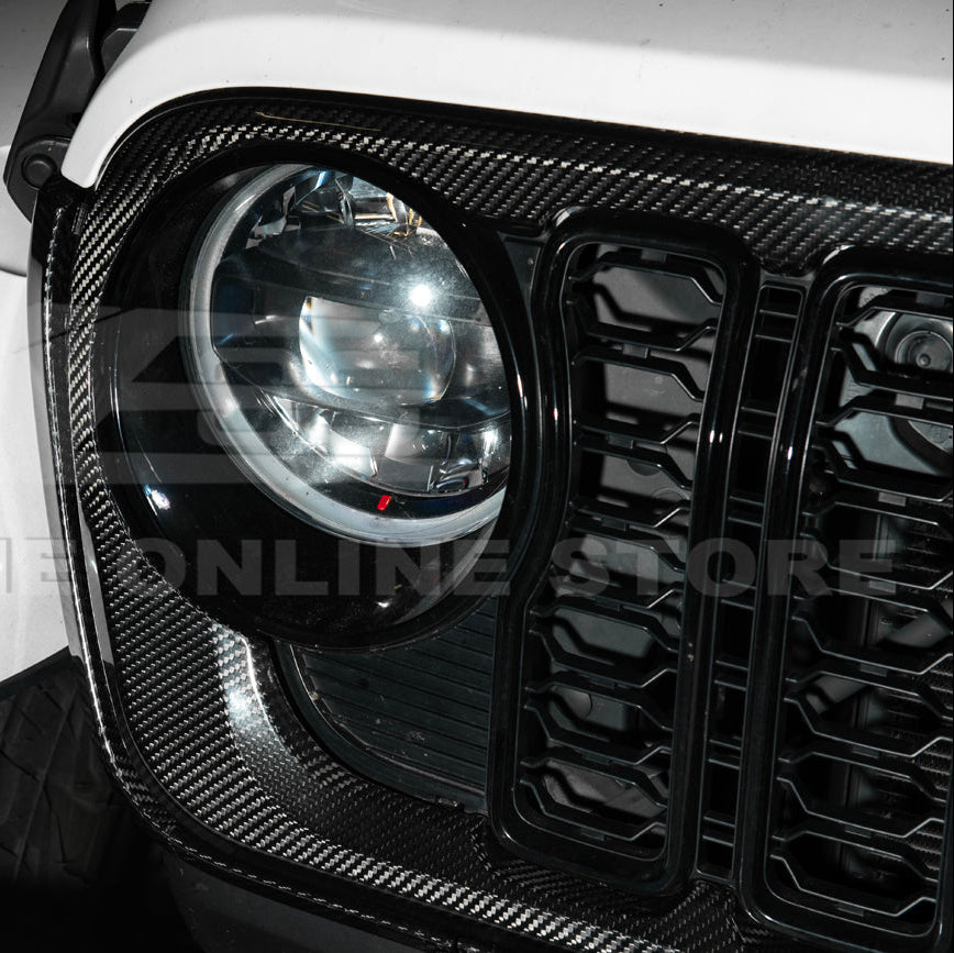 2024-Up Jeep Wrangler Gladiator Front Bumper Grille Replacement