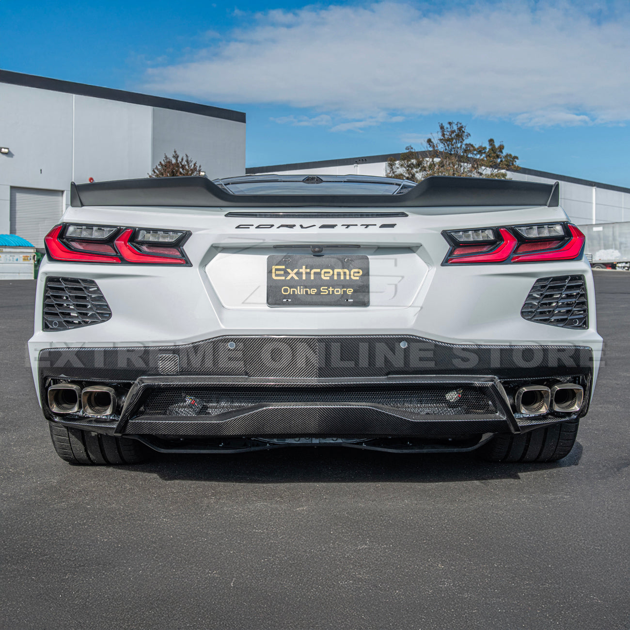 Chevrolet Corvette C8 Rear Ducktail Spoiler