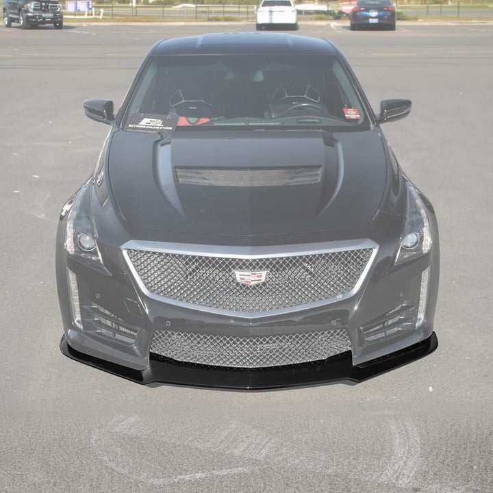 2016-19 Cadillac CTS-V Front Splitter outlet C-1 FLIP-121-BKCF