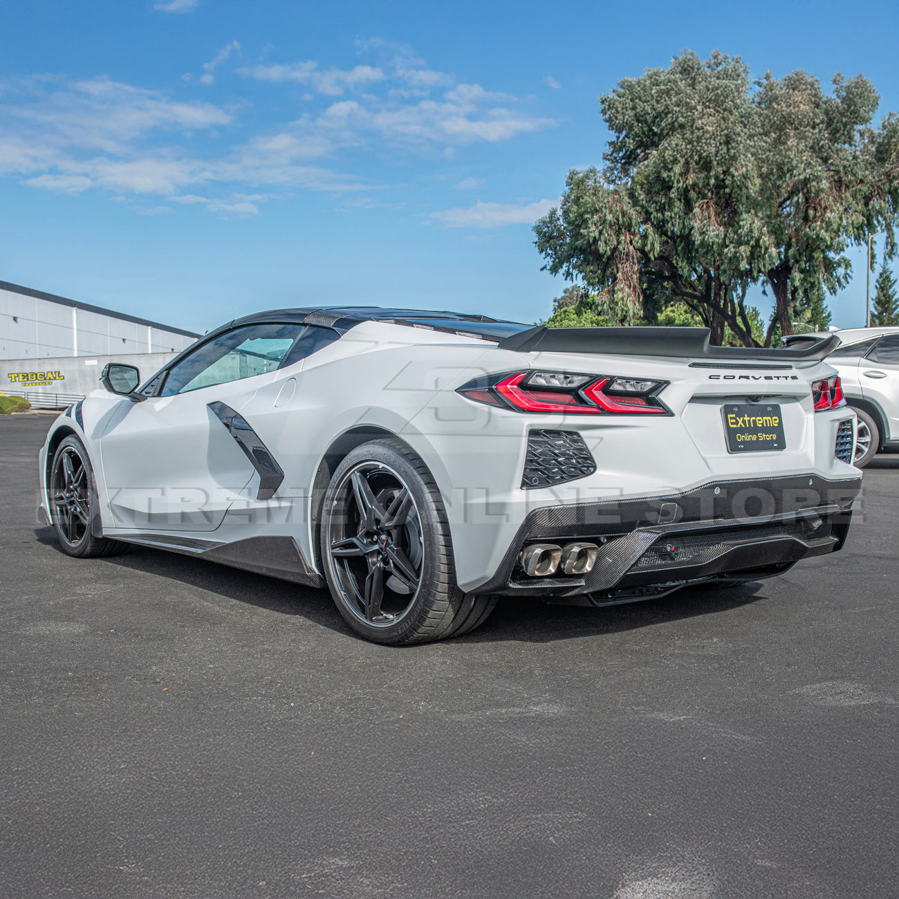 Chevrolet Corvette C8 Rear Ducktail Spoiler