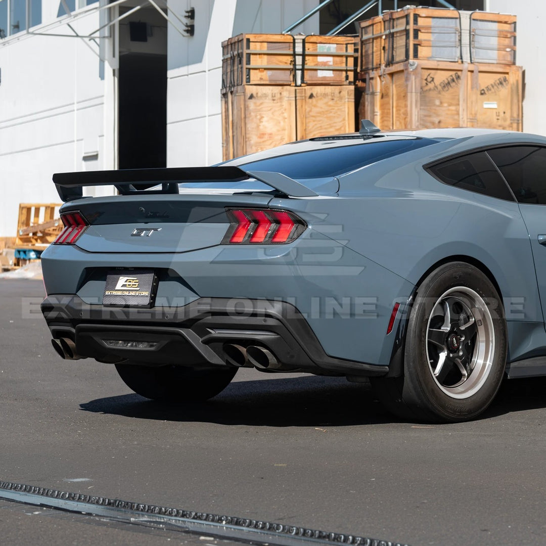 2024+ Ford Mustang Dry Carbon Fiber Mud Flap