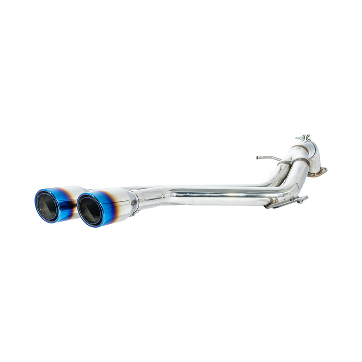 2013-2018 Hyundai Veloster Turbo | Muffler Delete Axle Back Exhaust Dual 4" Tips