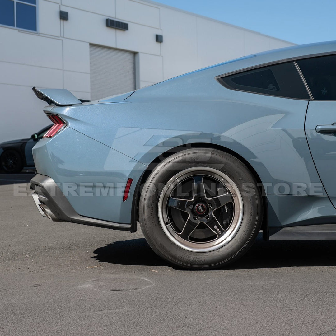 2024+ Ford Mustang Dry Carbon Fiber Mud Flap