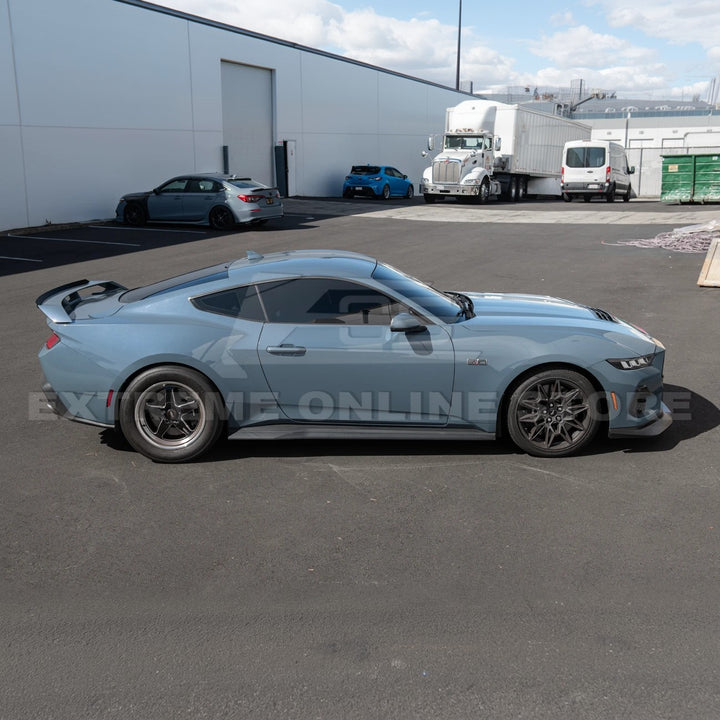 2024+ Ford Mustang Dry Carbon Fiber Mud Flap