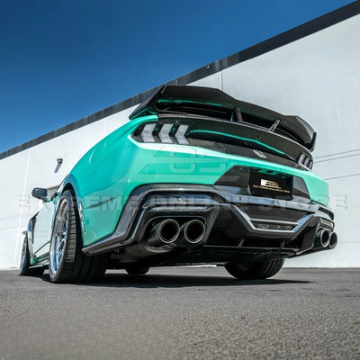 2024-Up Ford Mustang S650 Dark Horse Style Rear Bumper Diffuser