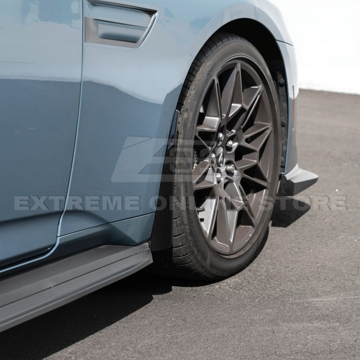 2024+ Ford Mustang Dry Carbon Fiber Mud Flap