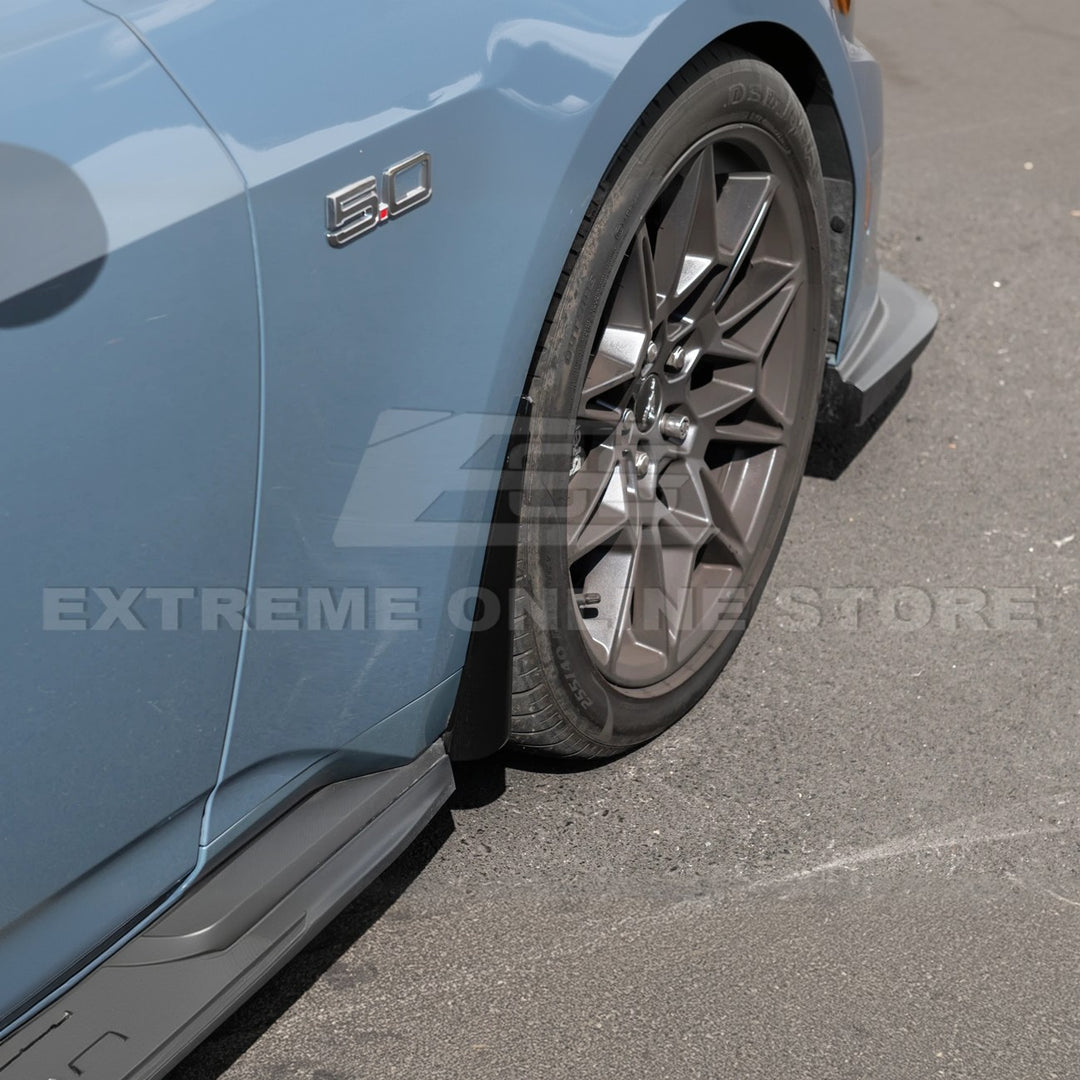 2024+ Ford Mustang Dry Carbon Fiber Mud Flap