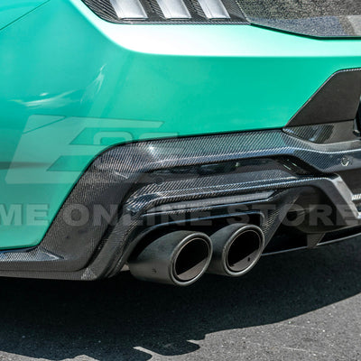 2024-Up Ford Mustang S650 Dark Horse Style Rear Bumper Diffuser