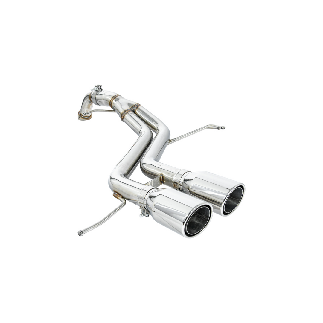 2013-2018 Hyundai Veloster Turbo | Muffler Delete Axle Back Exhaust Dual 4" Tips