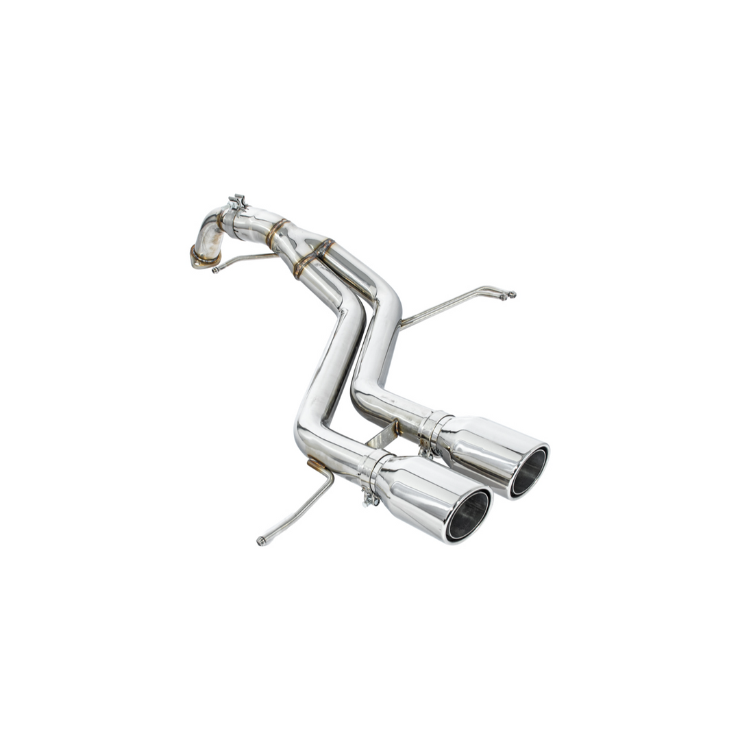 2013-2018 Hyundai Veloster Turbo | Muffler Delete Axle Back Exhaust Dual 4" Tips