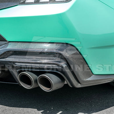 2024-Up Ford Mustang S650 Dark Horse Style Rear Bumper Diffuser