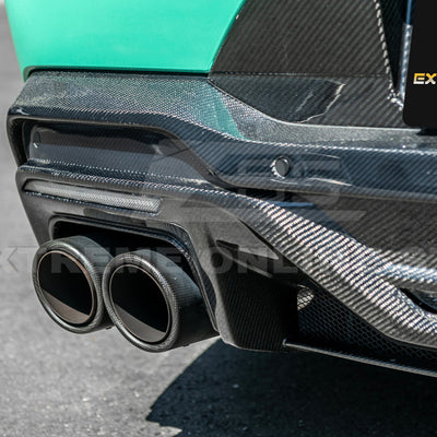 2024-Up Ford Mustang S650 Dark Horse Style Rear Bumper Diffuser