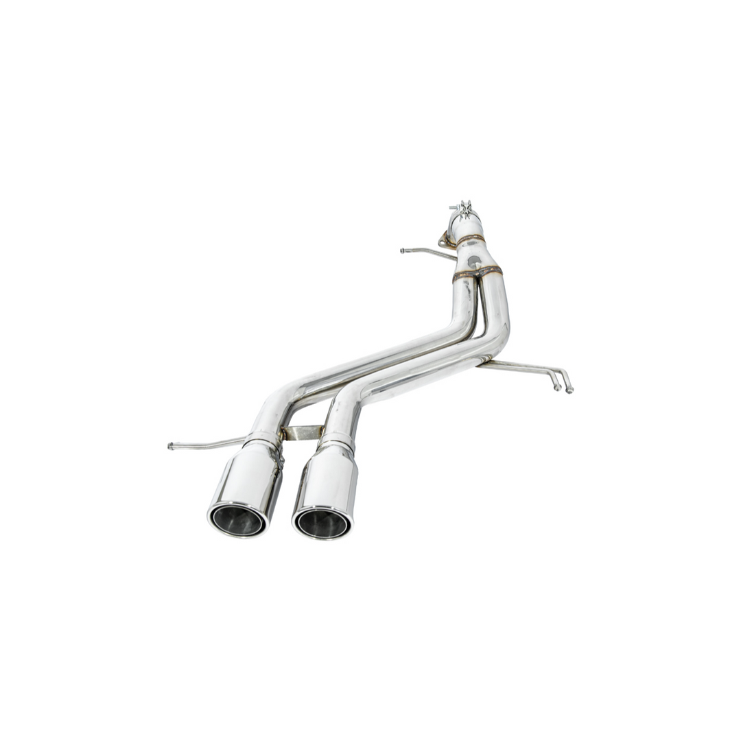 2013-2018 Hyundai Veloster Turbo | Muffler Delete Axle Back Exhaust Dual 4" Tips