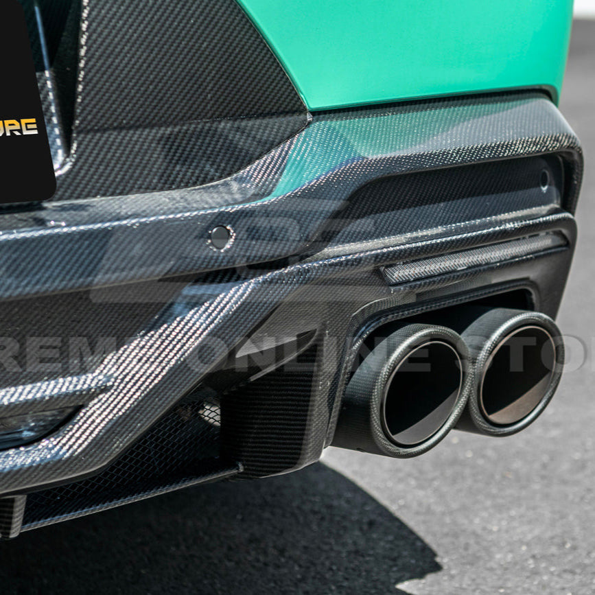 2024-Up Ford Mustang S650 Dark Horse Style Rear Bumper Diffuser