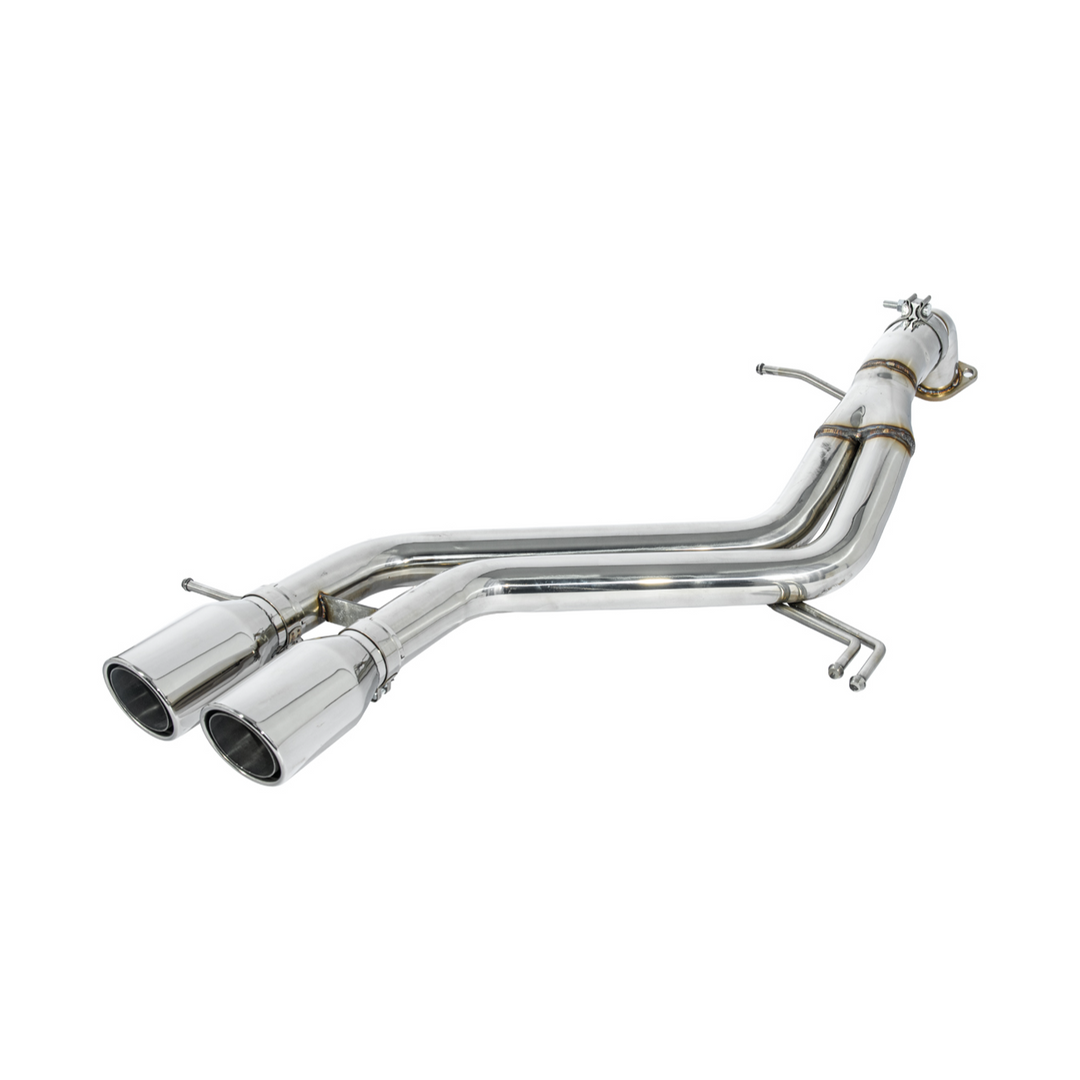 2013-2018 Hyundai Veloster Turbo | Muffler Delete Axle Back Exhaust Dual 4" Tips