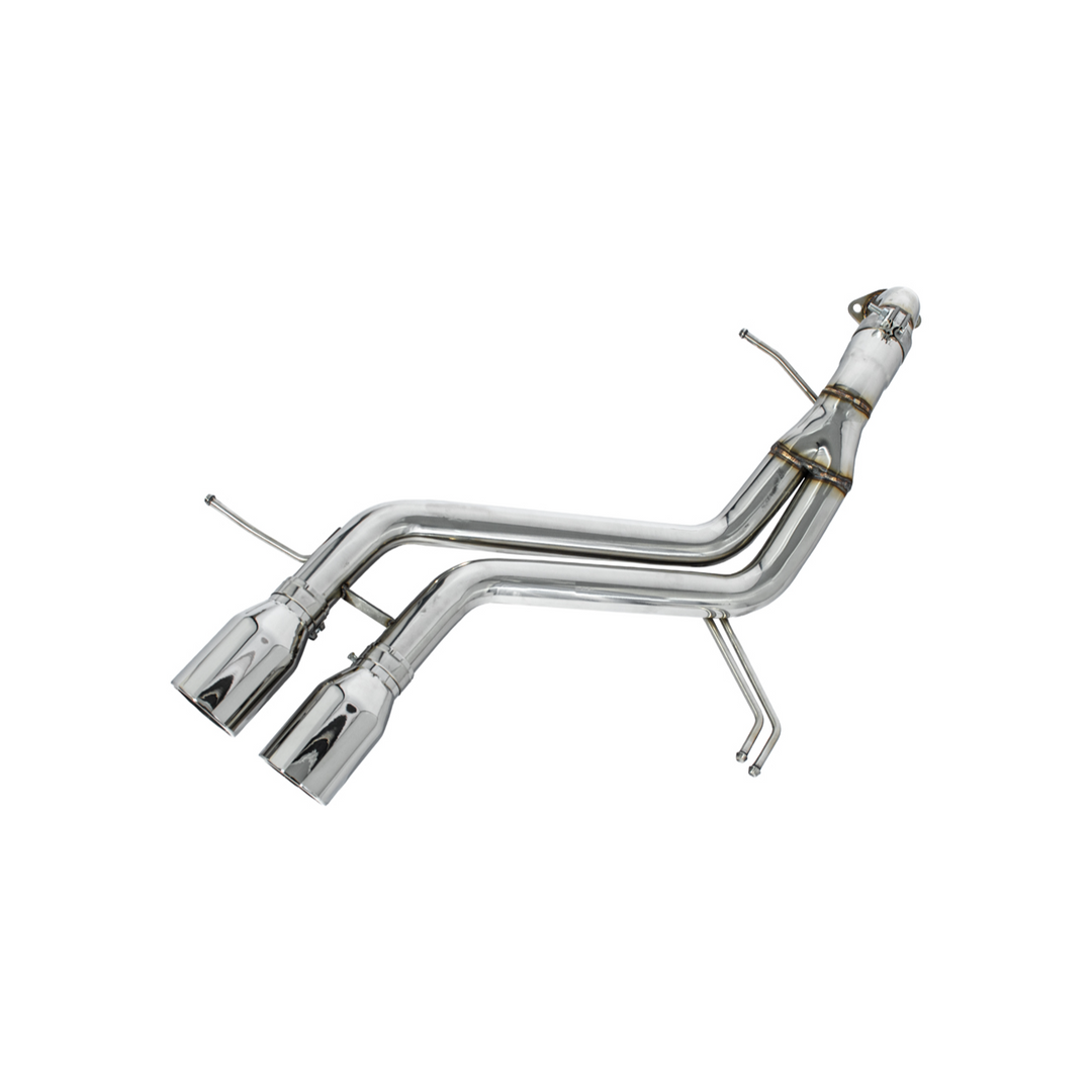 2013-2018 Hyundai Veloster Turbo | Muffler Delete Axle Back Exhaust Dual 4" Tips