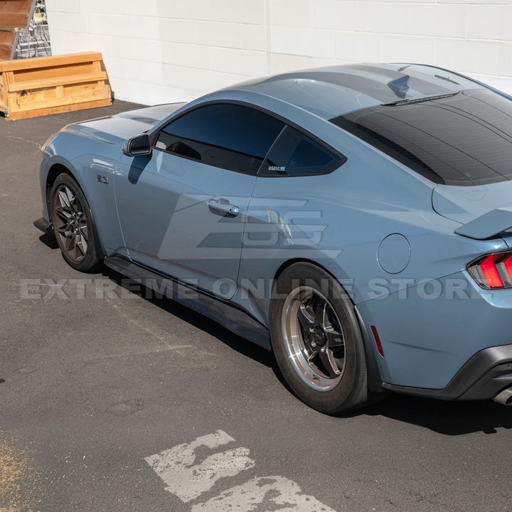 2024+ Ford Mustang Dry Carbon Fiber Mud Flap