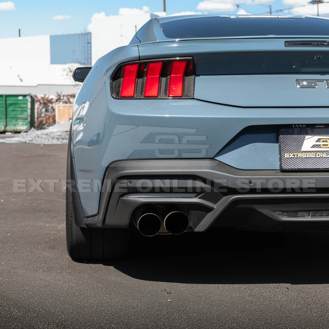 2024+ Ford Mustang Dry Carbon Fiber Mud Flap