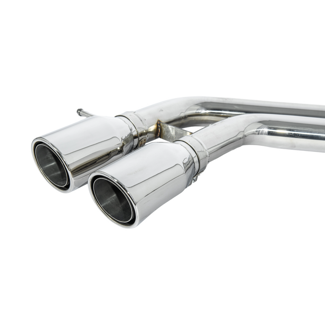 2013-2018 Hyundai Veloster Turbo | Muffler Delete Axle Back Exhaust Dual 4" Tips