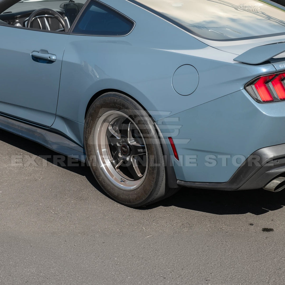 2024+ Ford Mustang Dry Carbon Fiber Mud Flap