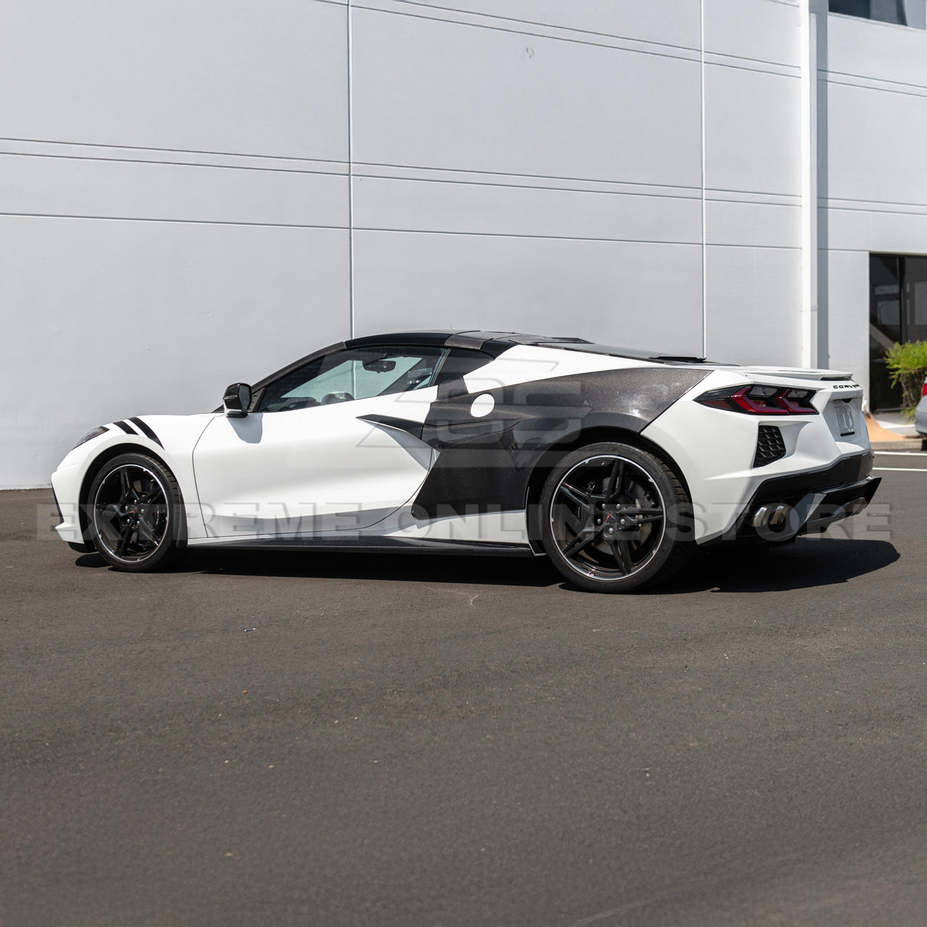 Corvette C8 EOS Performance Side Skirts