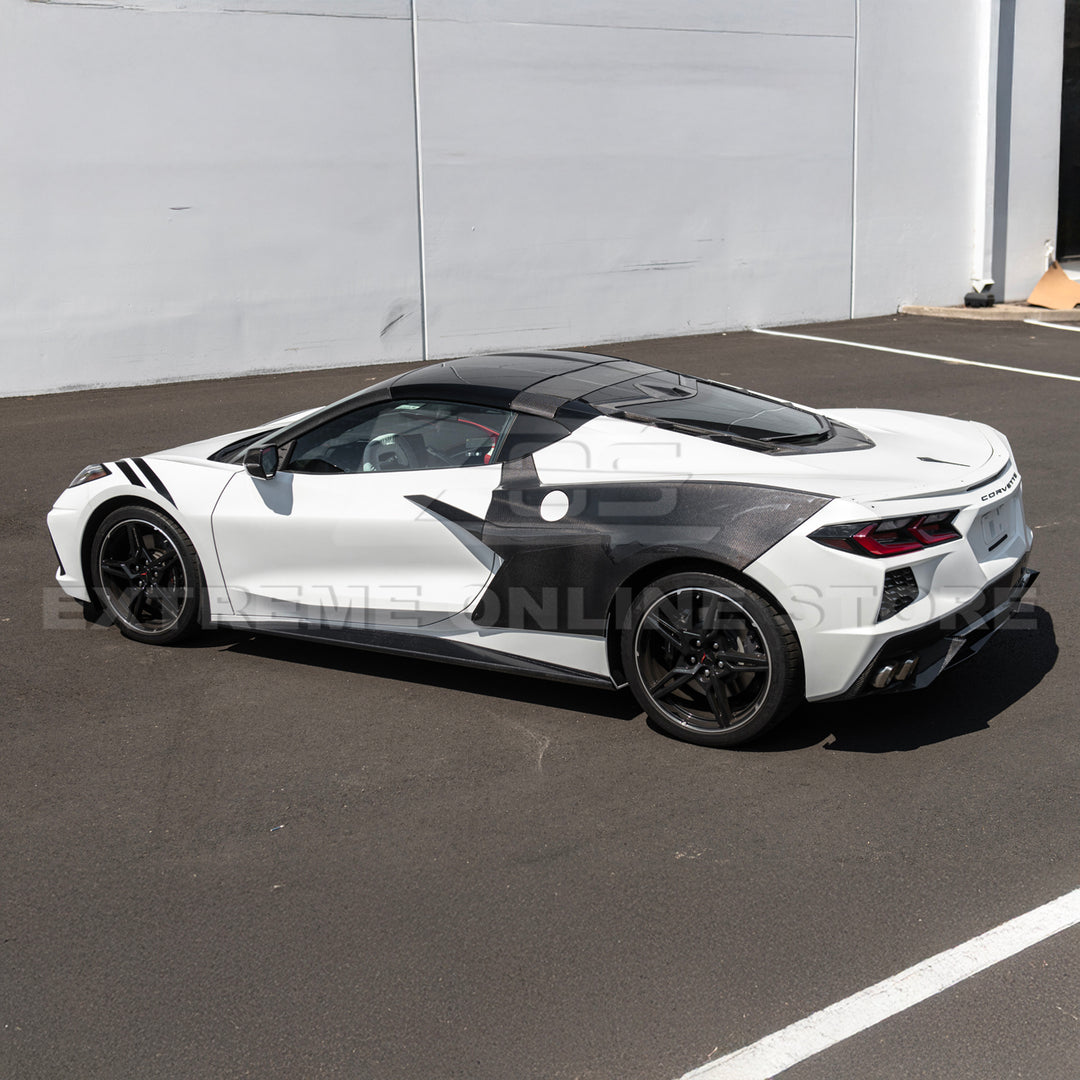 Corvette C8 EOS Performance Side Skirts