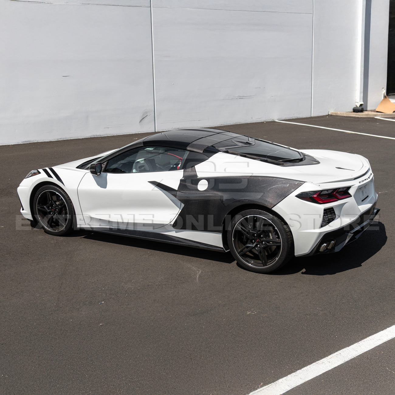 Corvette C8 EOS Performance Side Skirts