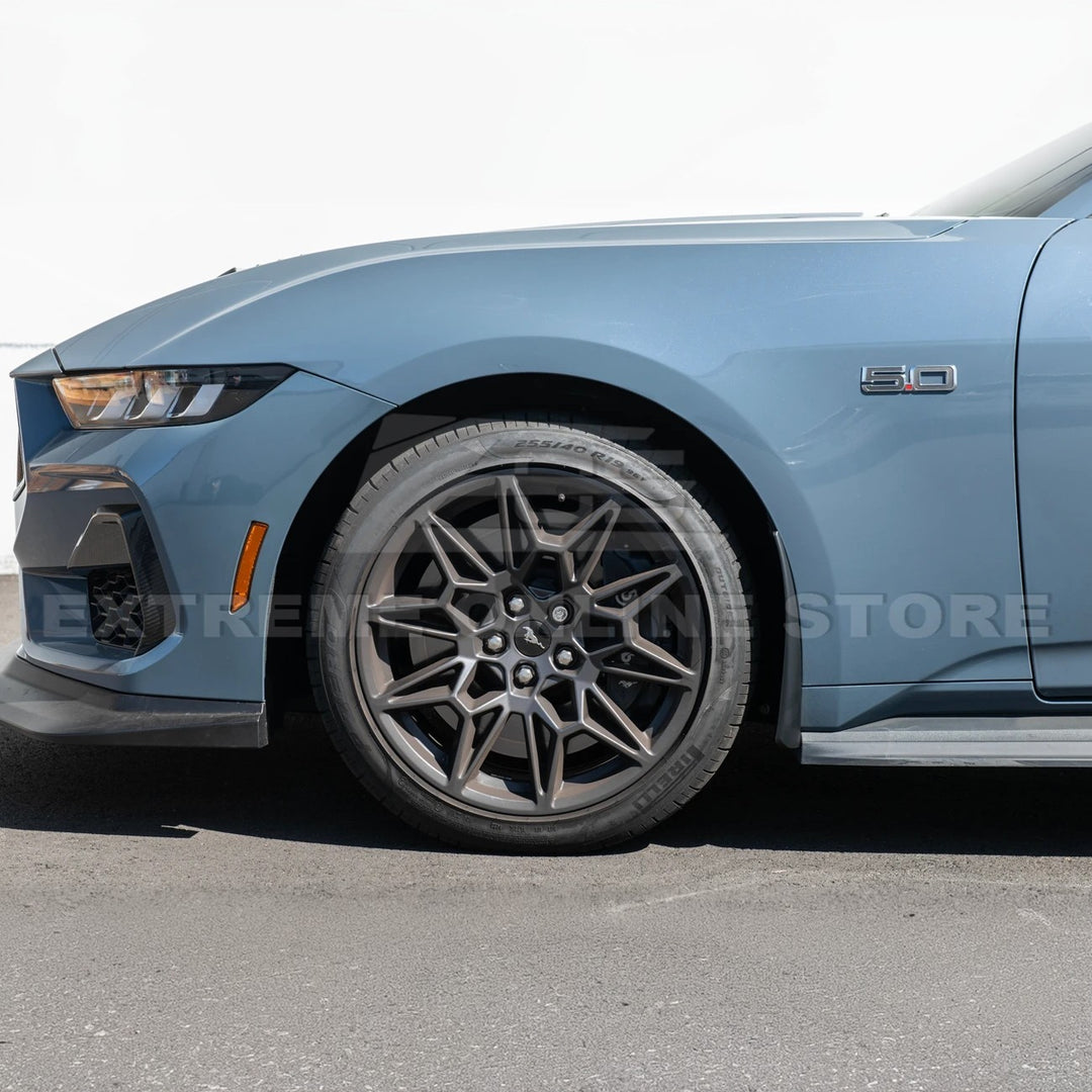 2024+ Ford Mustang Dry Carbon Fiber Mud Flap