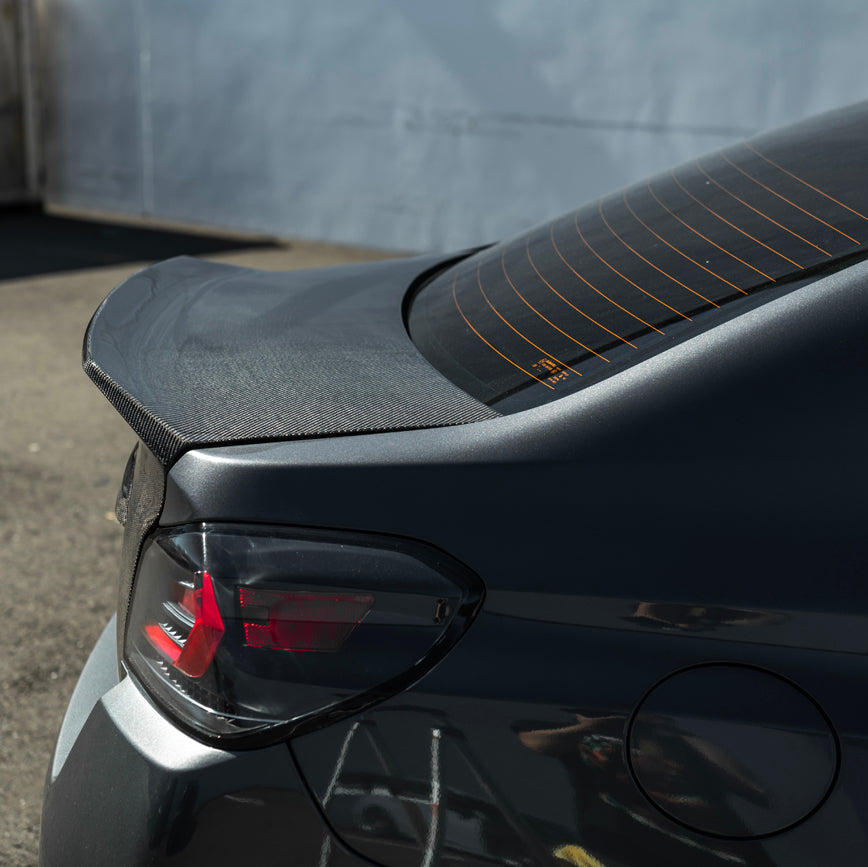 2015-2021 Subaru WRX &amp; WRX STI | JDM Carbon Fiber Rear Trunk with Integrated Ducktail Spoiler Wing