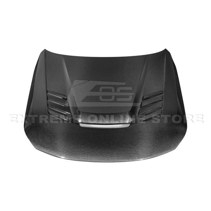 2023-Up BMW G87 M2 | V Style CARBON FIBER Front Vented Heat Extraction Hood