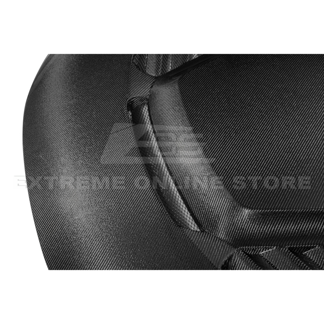 2023-Up BMW G87 M2 | V Style CARBON FIBER Front Vented Heat Extraction Hood
