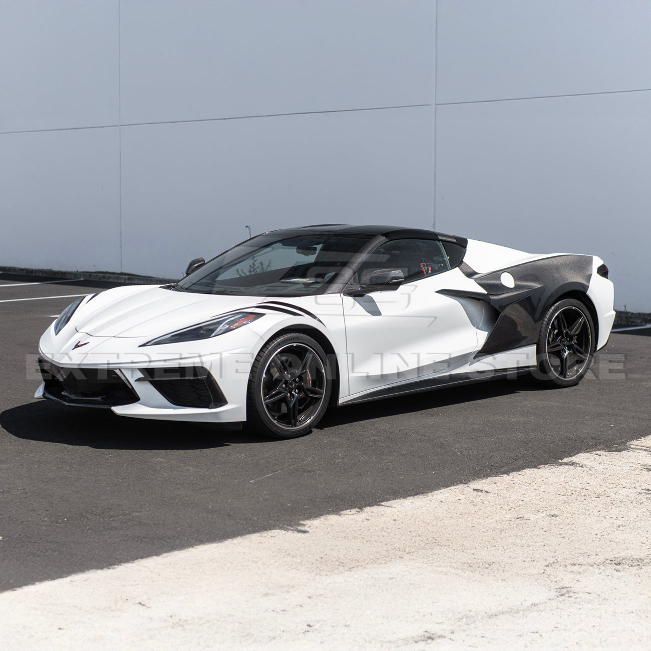 Corvette C8 EOS Performance Side Skirts
