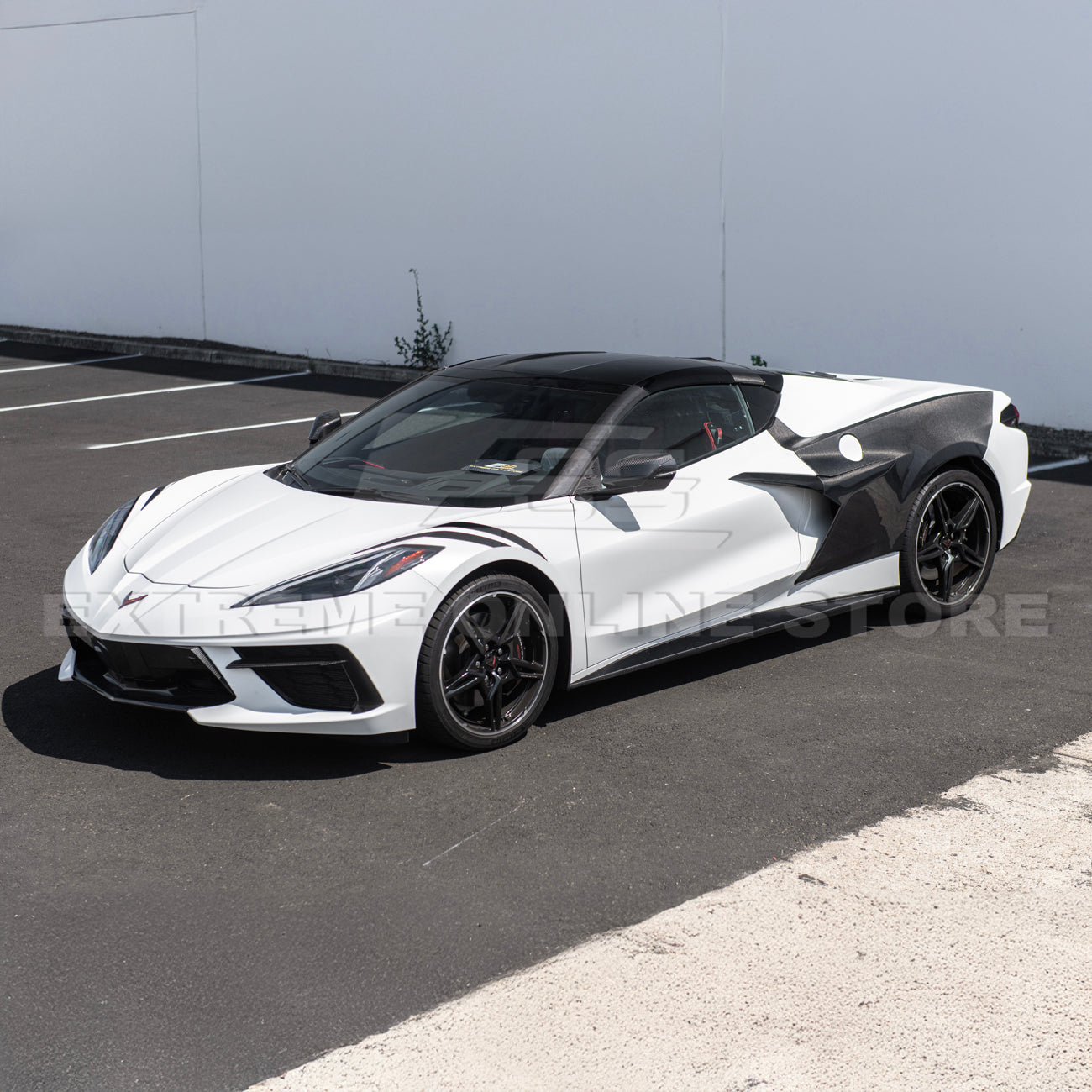 Corvette C8 EOS Performance Side Skirts