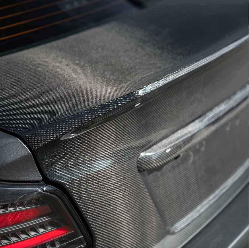 2015-2021 Subaru WRX &amp; WRX STI | JDM Carbon Fiber Rear Trunk with Integrated Ducktail Spoiler Wing