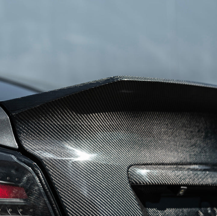 2015-2021 Subaru WRX &amp; WRX STI | JDM Carbon Fiber Rear Trunk with Integrated Ducktail Spoiler Wing