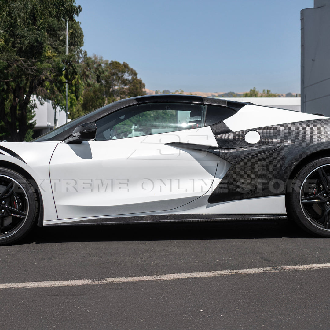 Corvette C8 EOS Performance Side Skirts