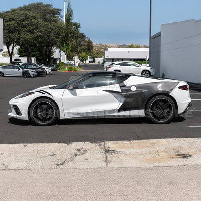 Corvette C8 EOS Performance Side Skirts