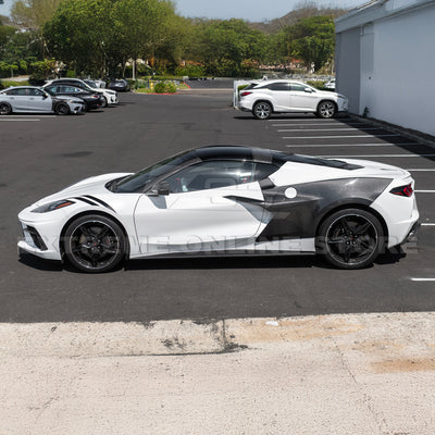 Corvette C8 EOS Performance Side Skirts